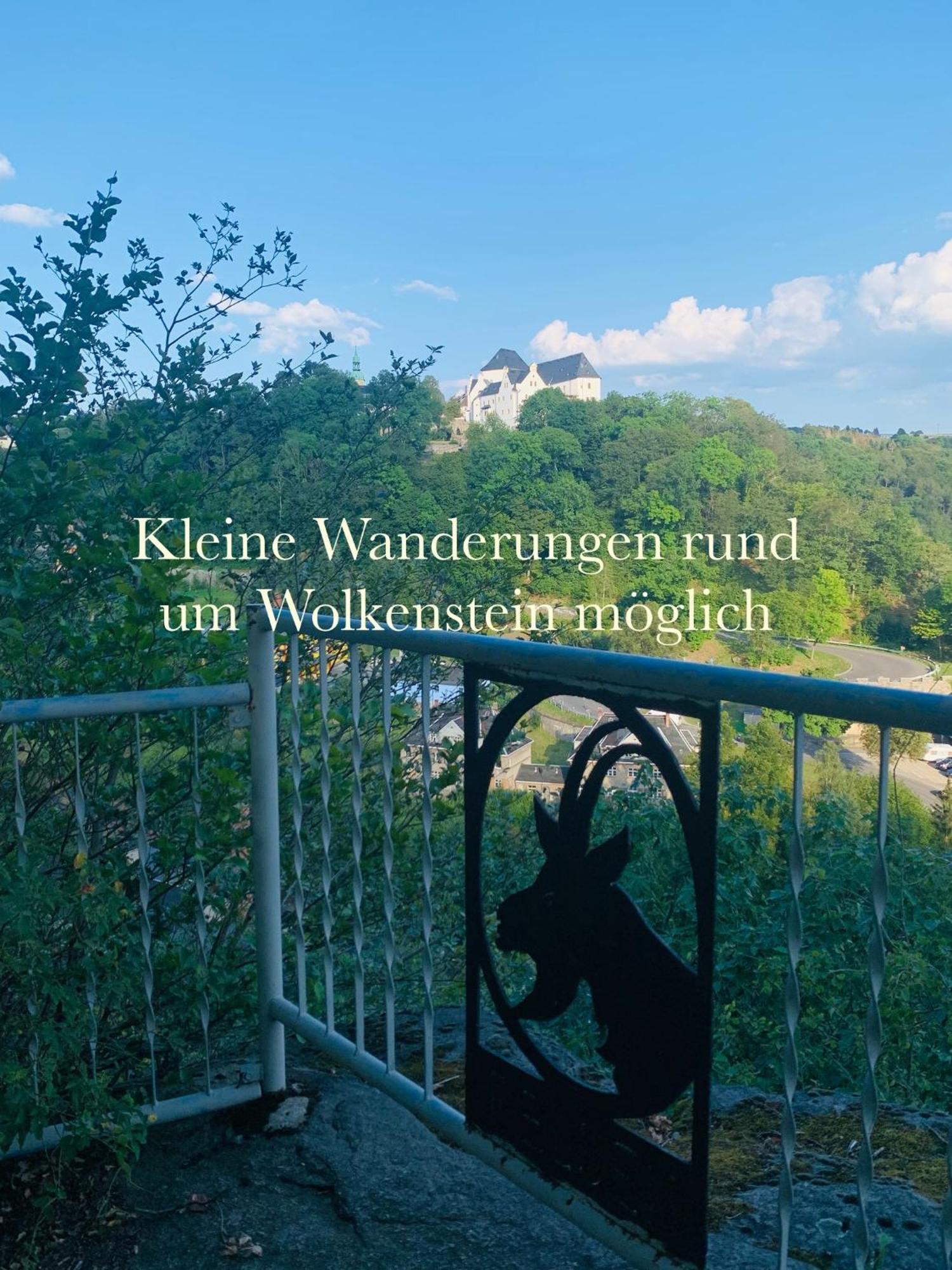 Am Schloss Wolkenstein, 75M2, 2Br, Babybett Bagian luar foto