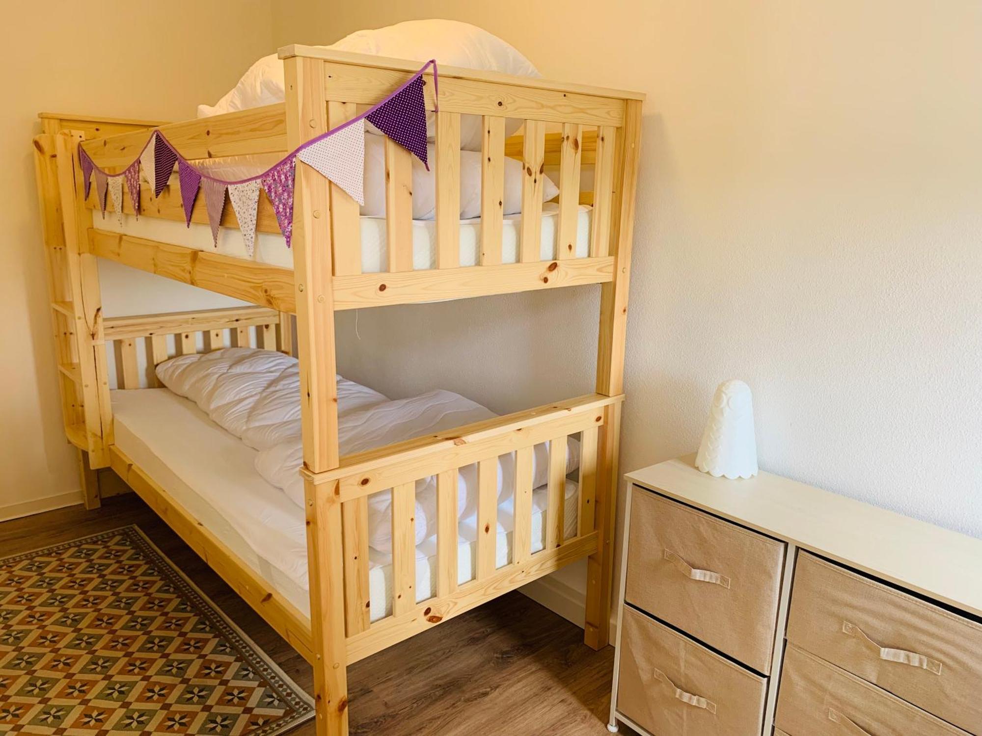 Am Schloss Wolkenstein, 75M2, 2Br, Babybett Bagian luar foto
