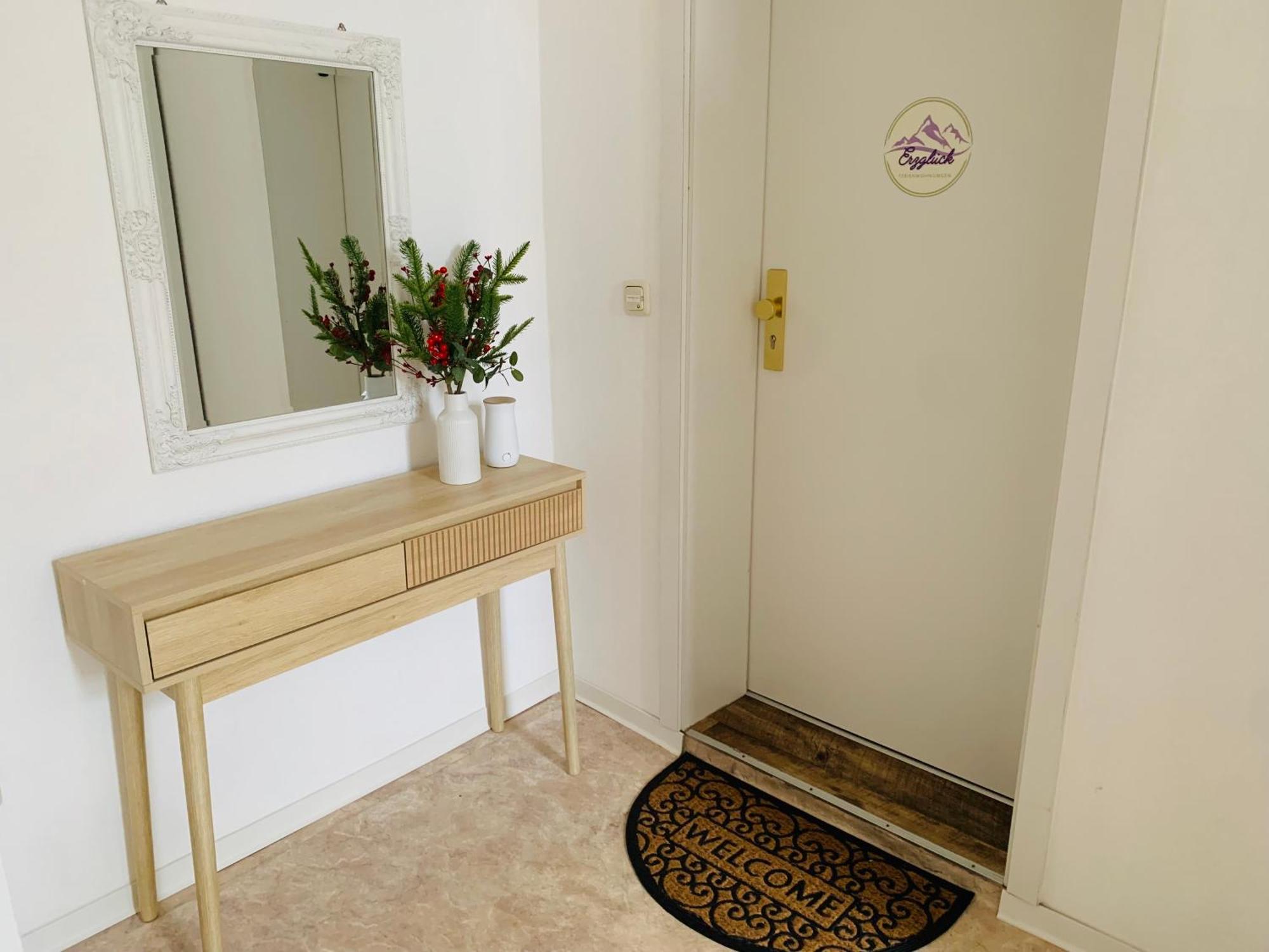 Am Schloss Wolkenstein, 75M2, 2Br, Babybett Bagian luar foto